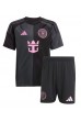 Inter Miami Lionel Messi #10 Jalkapallovaatteet Lasten Vieraspeliasu 2025-26 Lyhythihainen (+ Lyhyet housut)